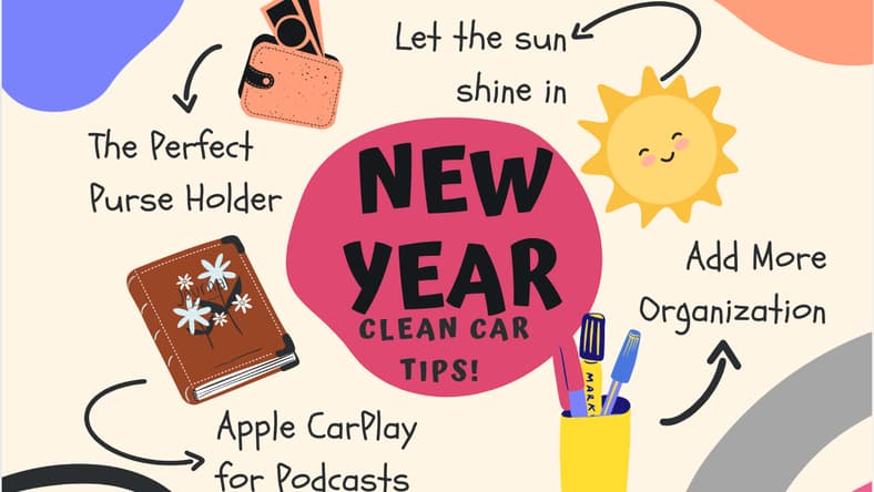 Hew Years Resolution Clean Car Tips